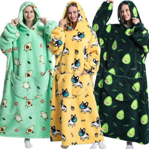 Blanket Hoodie Wearable Blanket Sweatshirt Extra Large Warm