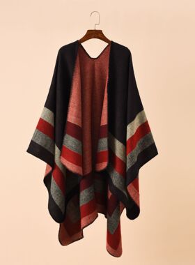 New Street Headline Pattern Colorful Grid Imitation Warm Sh