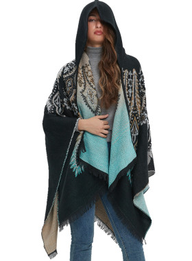 Hotnewpeacockjacquardblac