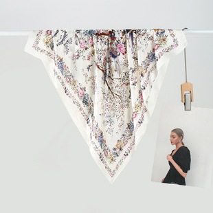 Rural fresh women's imitation square scarf scarf temperamen