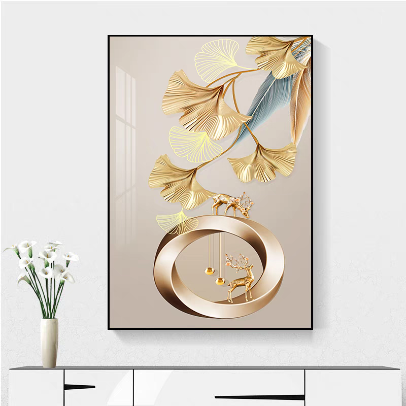 轻奢入户门玄关装饰画客厅招财宾馆酒店风景竖版走廊过道墙壁挂画,家居饰品,现代装饰画,淘宝优惠券,粉丝福利购,淘宝优惠卷