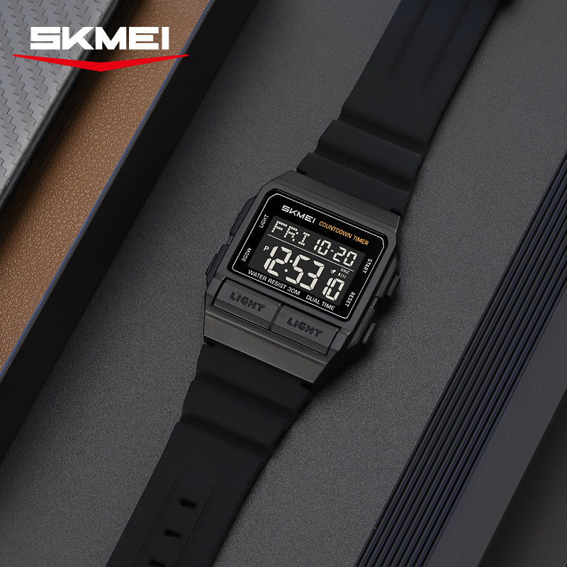 Skmei时刻美简约时尚学生手表多