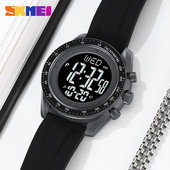 时刻美潮流多功能手表男士 倒计时简约户外运动防水学生电子表腕表