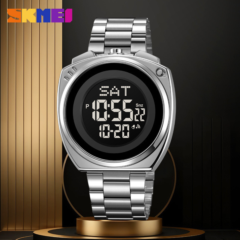 时刻美时尚运动多功能电子表跨境