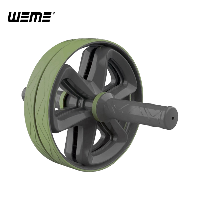 加强版可调节双轮腹肌轮