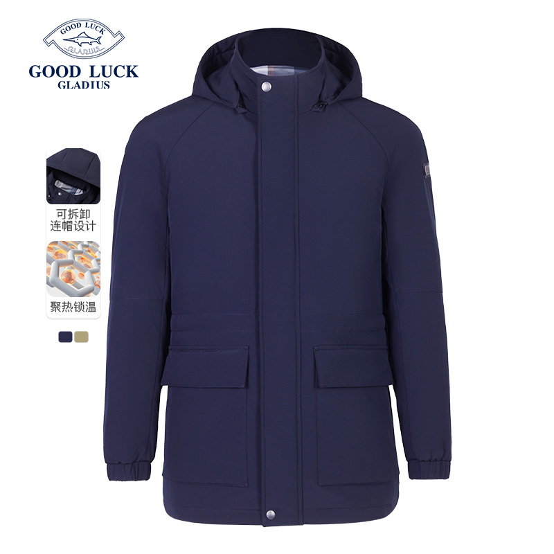 GOODLUCKGLADIUS/德鲨棉服外套