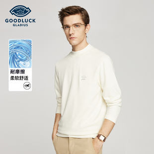 【大乐严选】x【男女款】【德绒】德鲨长袖圆领T恤打底衫25年