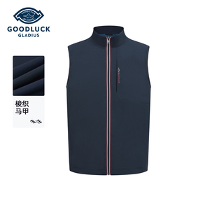 上衣外套 休闲无袖 德鲨鲨鱼立领马甲男青年2025秋季 新款