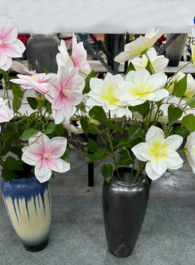 高档花材样板件打印陈列铁线莲3D