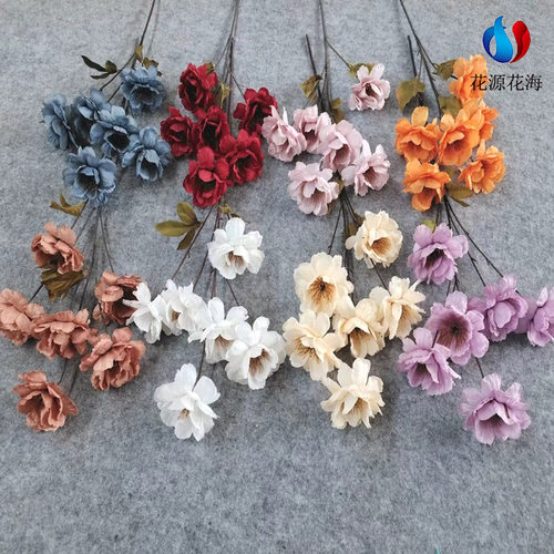 婚庆6头栀子花花艺装饰