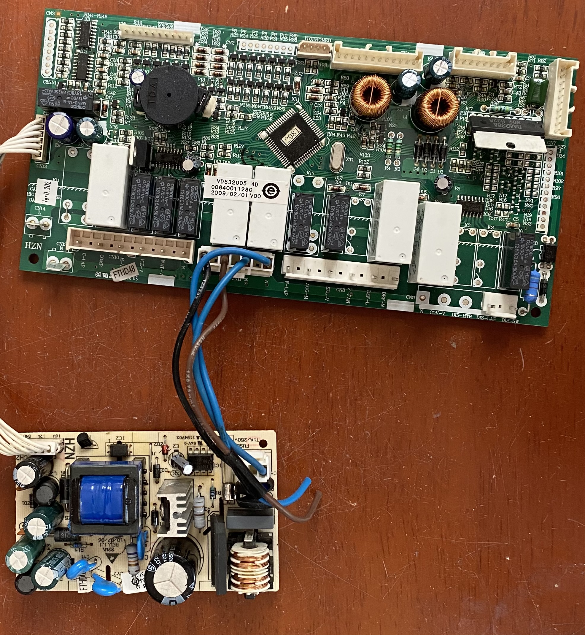 Haier/海尔冰箱BCD-586WSG-586WL电脑板0064001128C 0064001235