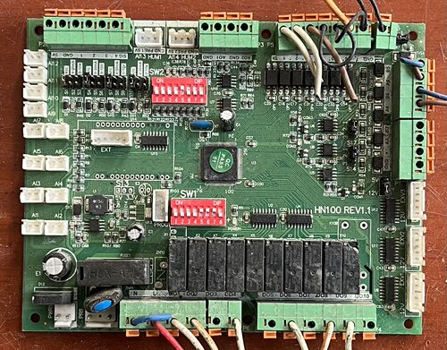 中央空调电脑版HN100 REV1.1 MCB-0138 V1.4主板C259.MCB.DB.009