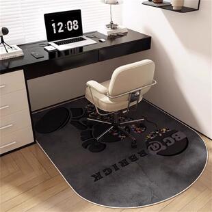 2025新款电竞房间转椅地垫卧室地垫书房学习椅防滑脚垫可定制地毯
