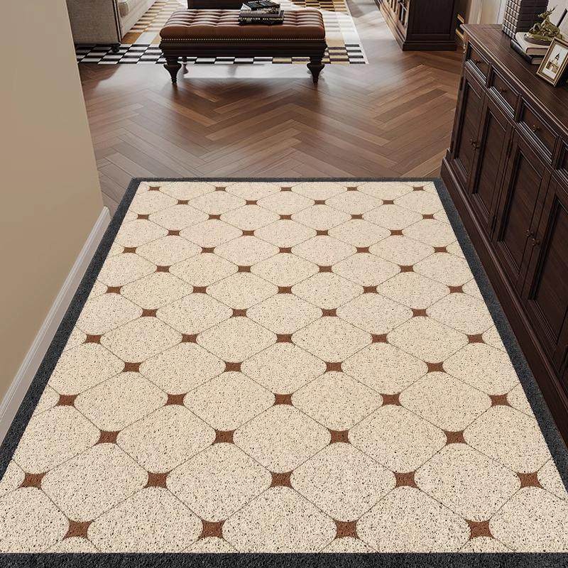 美式入户门地垫丝圈门垫家用脚垫进户门大门口入户玄关地毯可裁剪,居家布艺,家用脚垫,淘宝优惠券,粉丝福利购,淘宝优惠卷