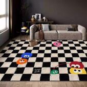 2025新款 客厅地毯高级感沙发茶几垫多巴胺儿童房阅读区卧室床边毯