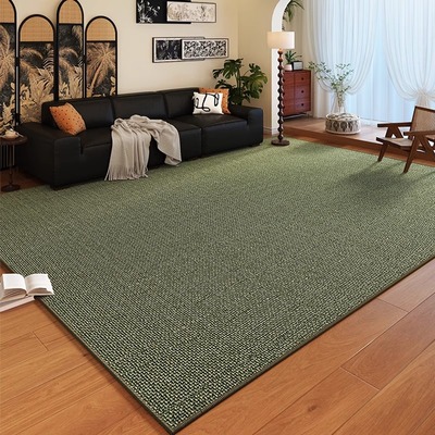 2025新款复古绿色防滑地毯