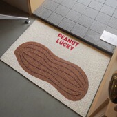 新款 入户门地垫丝圈个性 可裁剪蹭土脚垫门口耐脏防滑除尘家用地毯