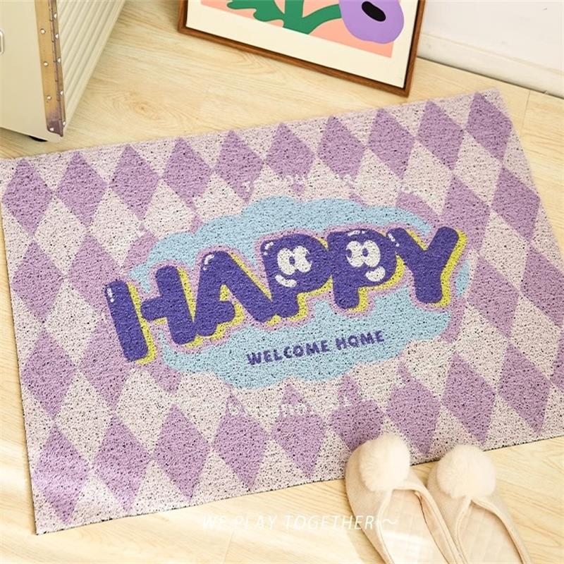 2025新款入户门丝圈地垫防滑脚垫