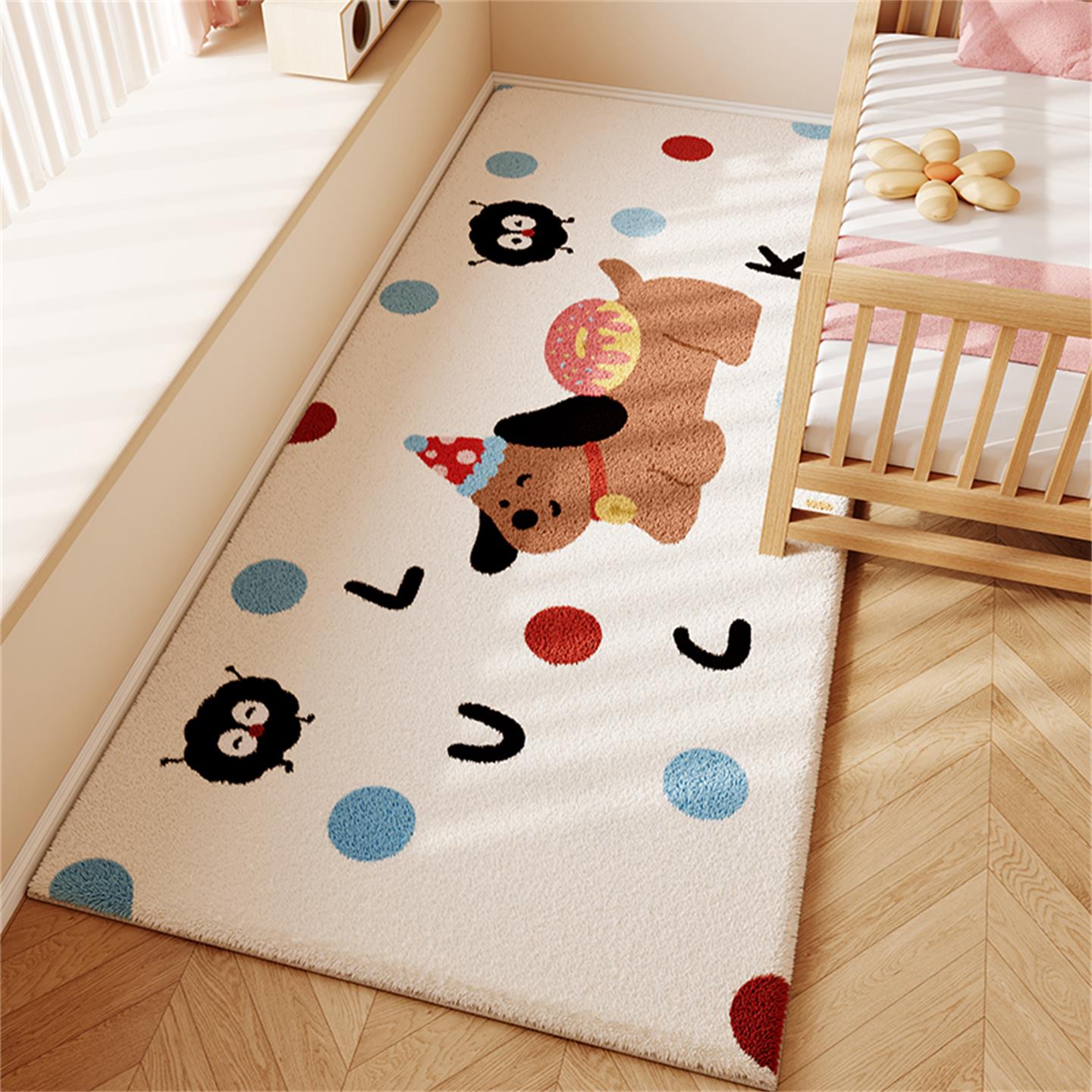 【热卖推荐】卡通床边地垫