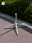 户外遮阳伞摊大伞座四腿固定铁架座墩太阳伞折叠交叉伞架支架