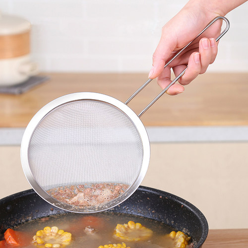 80目过滤网304不锈钢超密滤油勺