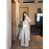 薄款 早春韩版 慵懒休闲百搭风衣外套女 新时之风 大婉酱微胖定制