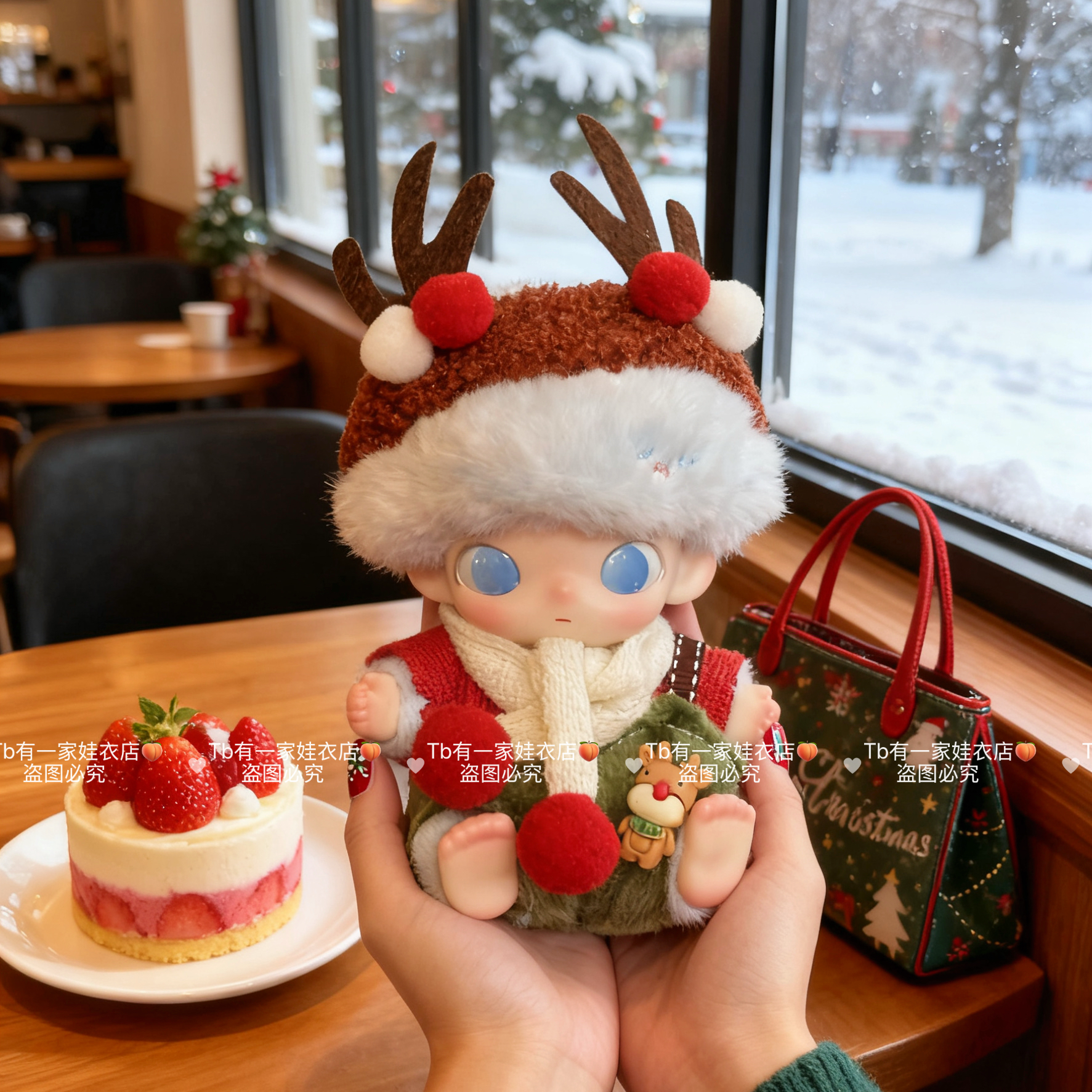 【dimoo新生•娃衣圣诞合集】dimoo搪胶公仔玩偶衣服套装可爱超萌