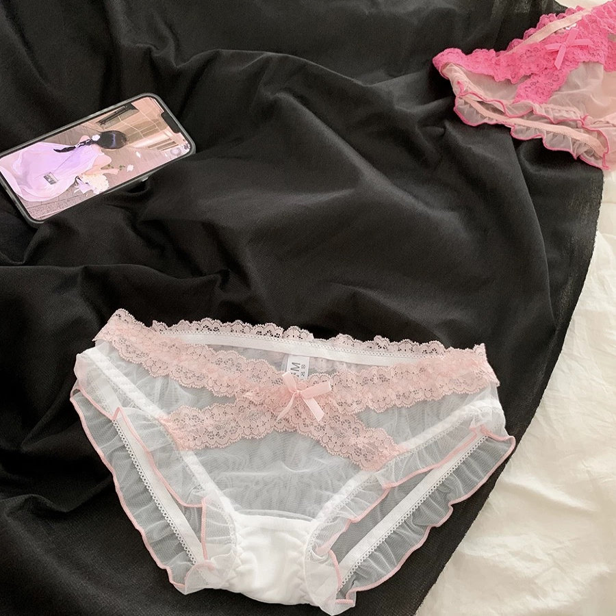 「SHU」少女心爆棚~纯欲蕾丝边性感内裤女款~日系低腰交叉内裤,女士内衣/男士内衣/家居服,女三角裤,淘宝优惠券,粉丝福利购,淘宝优惠卷