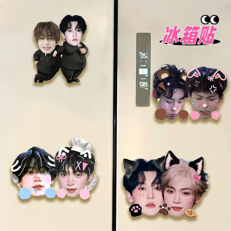 雷朋周边粉丝应援创意磁吸冰箱贴