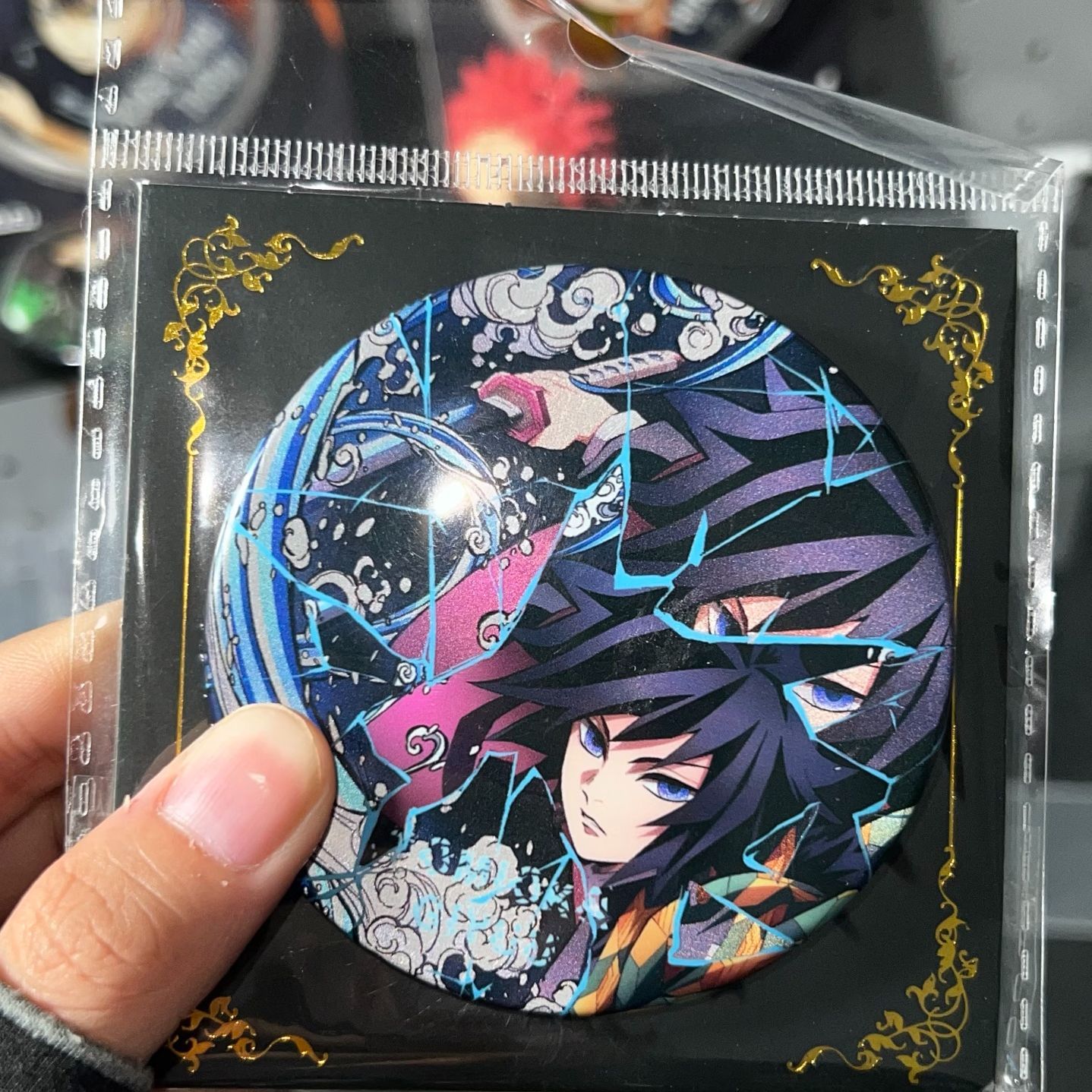 鬼灭之刃周边破碎吧唧系列无一