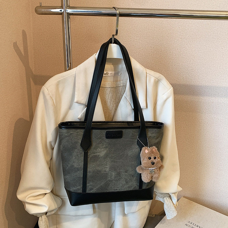 时尚通勤大容量包包女式2025秋季新款洋气单肩包大学生手提托特包,箱包皮具/热销女包/男包,通用款女包,淘宝优惠券,粉丝福利购,淘宝优惠卷