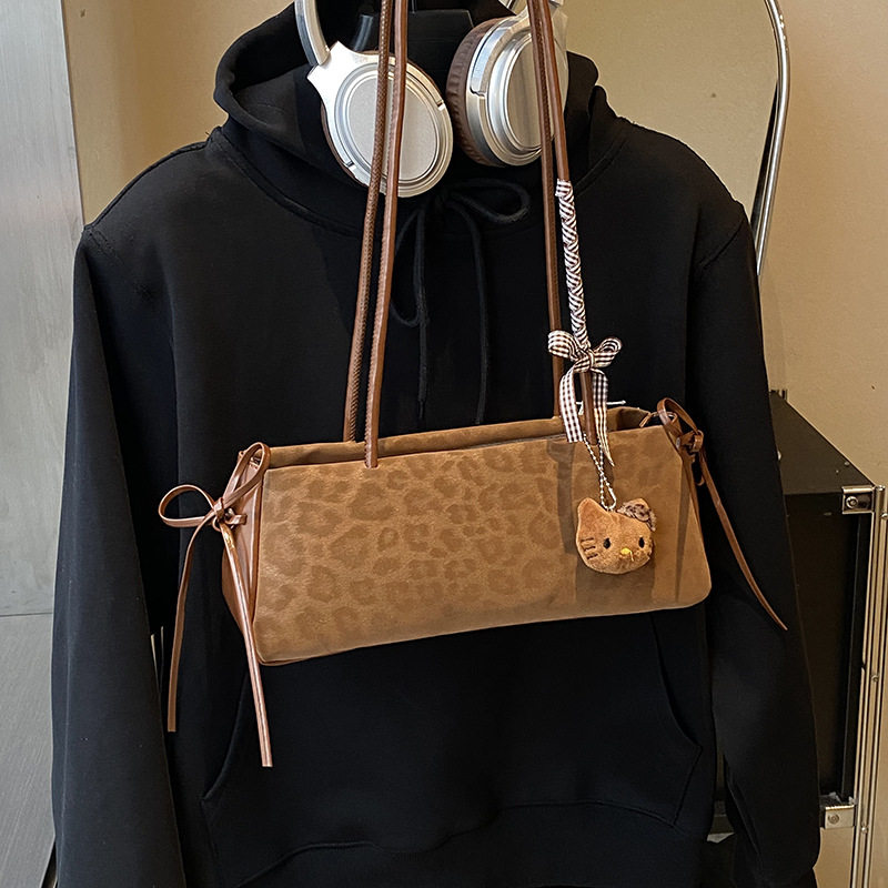 秋季小众豹纹包包女大容量2025新款休闲小众单肩腋下包上班通勤包,箱包皮具/热销女包/男包,通用款女包,淘宝优惠券,粉丝福利购,淘宝优惠卷