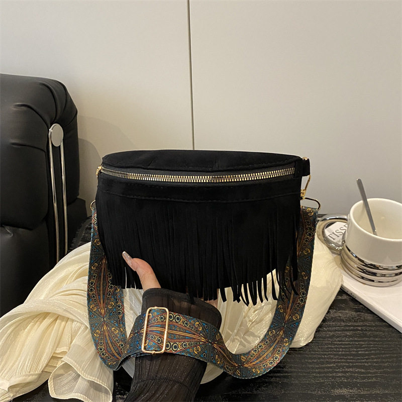 棕色个性设计包包2025夏季新款女包波西米亚复古百搭斜挎包流苏包,箱包皮具/热销女包/男包,通用款女包,淘宝优惠券,粉丝福利购,淘宝优惠卷