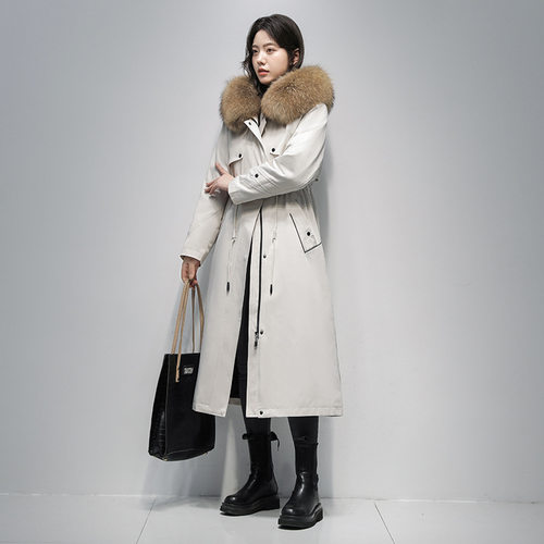 派克服女2025冬爆款皮草外套