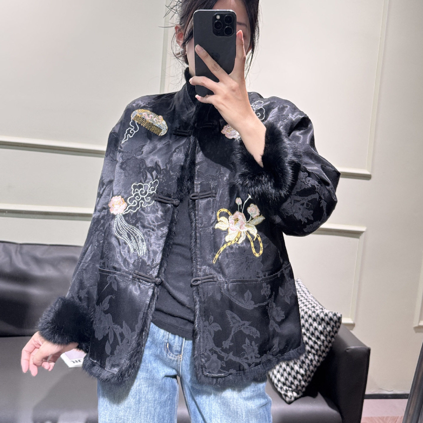 【大牌代工】国潮毛毛真毛皮草