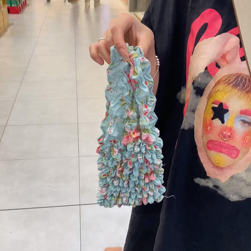 伸缩魔术袋可折叠会变大的袋子泡泡收纳袋大容量手提环保袋购物袋