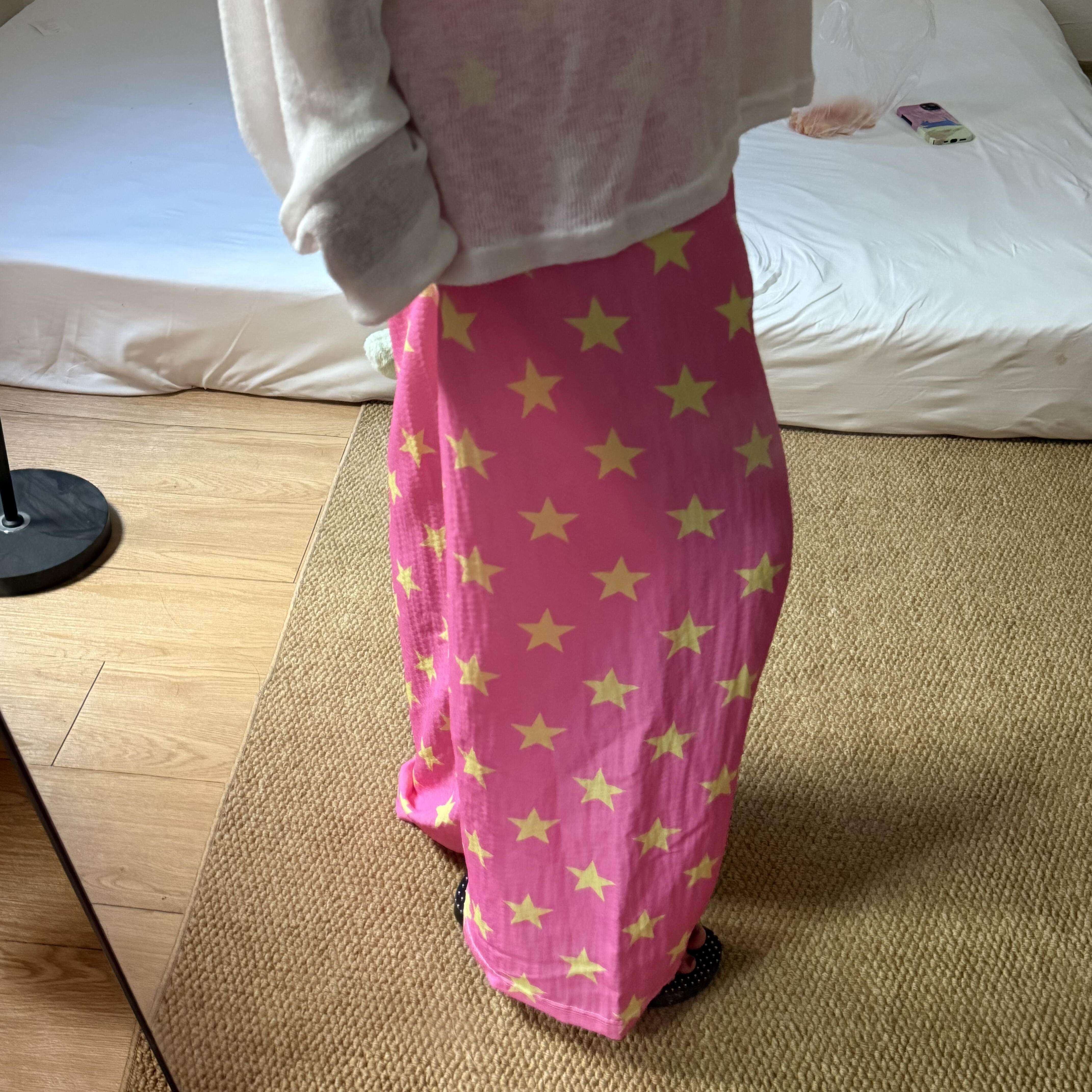遛弯裤休闲女裤夏季裤子长裤宽松阔腿裤凉凉裤睡裤薄款防蚊裤外穿