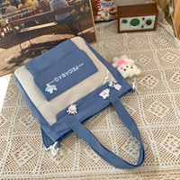 Синяя милая подвеска, значок, с медвежатами