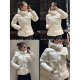 coup 新品 顶配版 cece 25FW 90白鹅绒连帽羽绒服外套女士