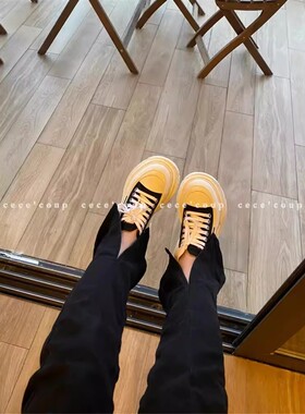 cece coup 升级品质！05/08 新品 24ss 厚底帆布鞋 休闲小白鞋 女