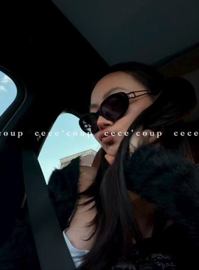 cece coup 出街匕备！11/16 新品 25FW 金属镂空太阳镜 猫眼墨镜