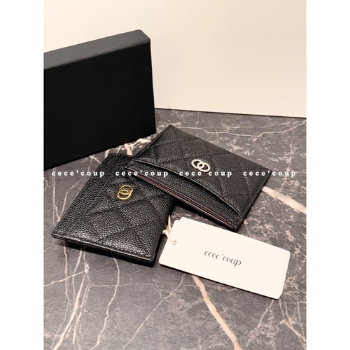 25ss经典鱼子酱证件收纳包卡包