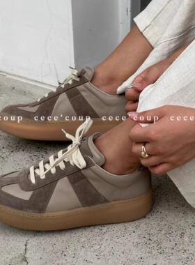 cece coup 经典升级 ！09/23 新品 25FW 复古厚底德训鞋 休闲鞋女