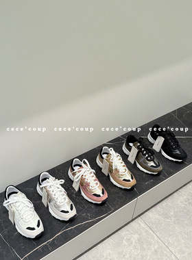 cece coup 鞋控 vogue！06/13 新品 25ss 厚底拼色休闲运动鞋 女