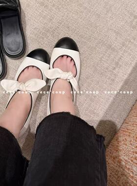 cece coup 必入单品！12/16 新品 24FW 蝴蝶结平底玛丽珍单鞋 女