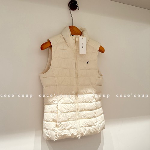 25FW立领修身羽绒马甲无袖外套女