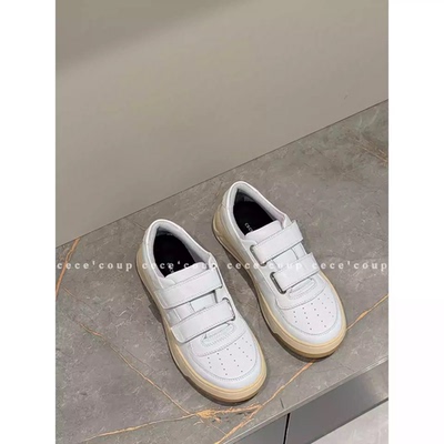 cece coup 经典耐看！02/08 新品 魔术贴休闲鞋  厚底小白鞋 女