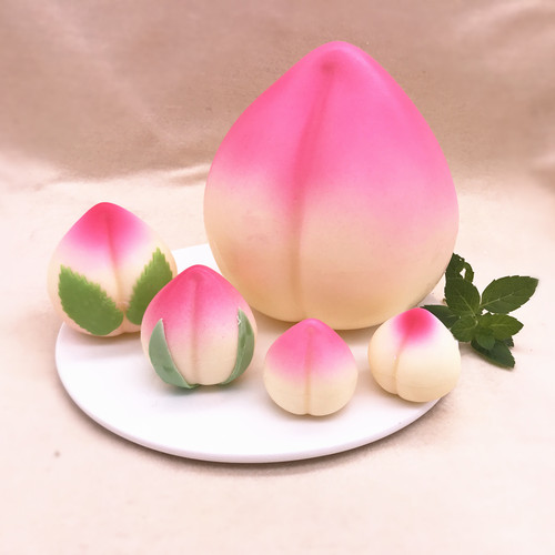 高新 金芝煌立体寿桃巧克力插件 DIY装饰品代可可脂巧克力配件 - 封面