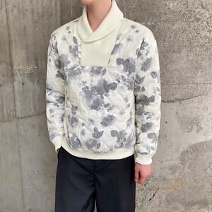 冬季双层压花套头棉袄上衣A246-5200-P135图片