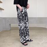 原创复古扎染垂感舒适褶皱潮流长裤A246-2365-P70，男装休闲裤，电商A246